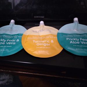 Ulta beauty Mud mask 1-Tumeric & Ginger & 2 - Prickly Pear & Aloe Vera / 3/20.00